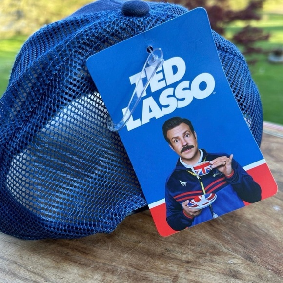 NWT A.F.C Richmond Hat Ted Lasso Coach Beard Baseball Trucker Cap FC Soccer Team - Picture 7 of 8